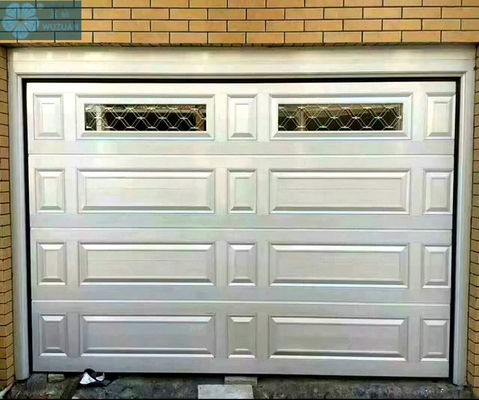 Vertical Single Track Sectional Overhead Garage Door